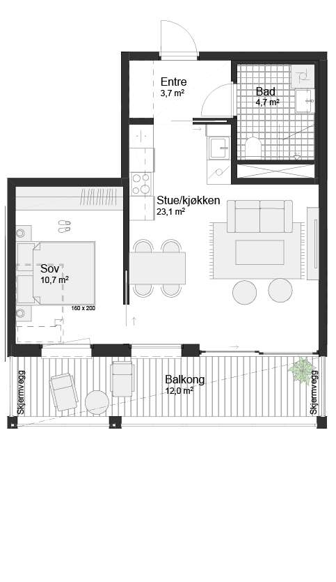 Plantegning 1